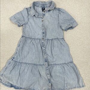 GAP Light Blue Kids Casual Dress